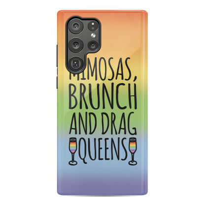Mimosas Brunch and Drag Queens  Phone Case