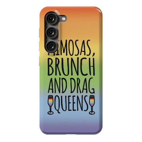 Mimosas Brunch and Drag Queens  Phone Case