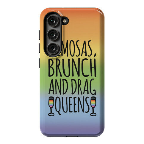 Mimosas Brunch and Drag Queens  Phone Case