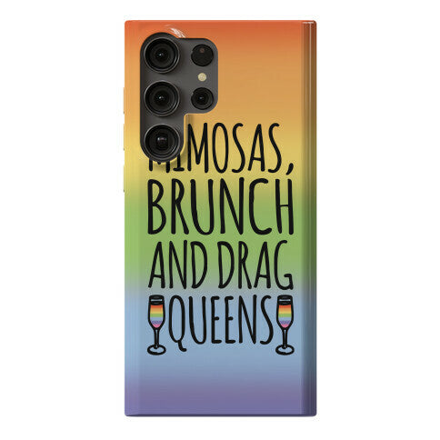 Mimosas Brunch and Drag Queens  Phone Case