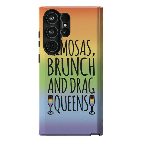 Mimosas Brunch and Drag Queens  Phone Case