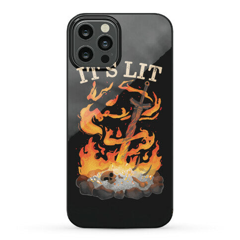 It's Lit Bonfire Phone Case