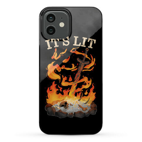 It's Lit Bonfire Phone Case