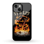 It's Lit Bonfire Phone Case