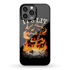 It's Lit Bonfire Phone Case