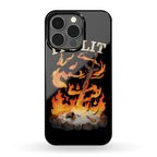 It's Lit Bonfire Phone Case
