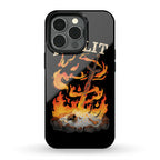 It's Lit Bonfire Phone Case