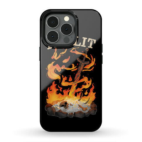 It's Lit Bonfire Phone Case