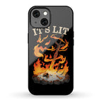 It's Lit Bonfire Phone Case