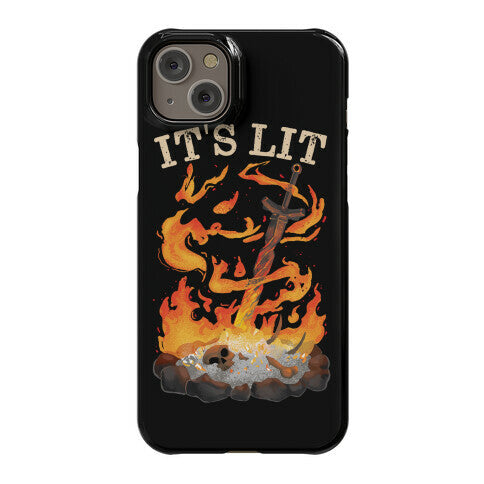 It's Lit Bonfire Phone Case