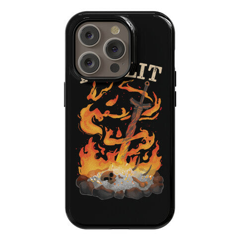 It's Lit Bonfire Phone Case
