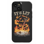 It's Lit Bonfire Phone Case