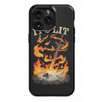 It's Lit Bonfire Phone Case