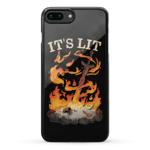 It's Lit Bonfire Phone Case