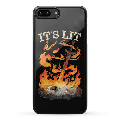 It's Lit Bonfire Phone Case