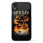 It's Lit Bonfire Phone Case