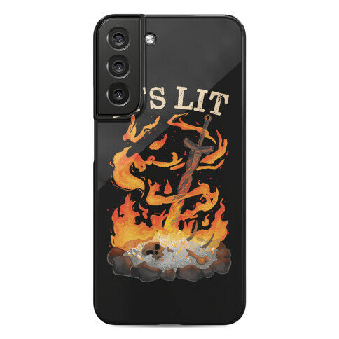 It's Lit Bonfire Phone Case