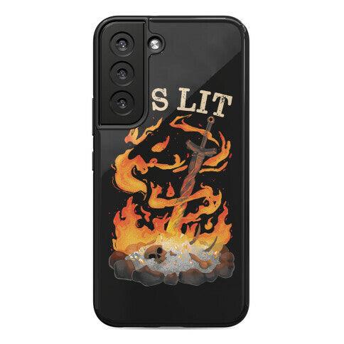 It's Lit Bonfire Phone Case