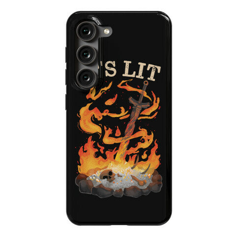 It's Lit Bonfire Phone Case