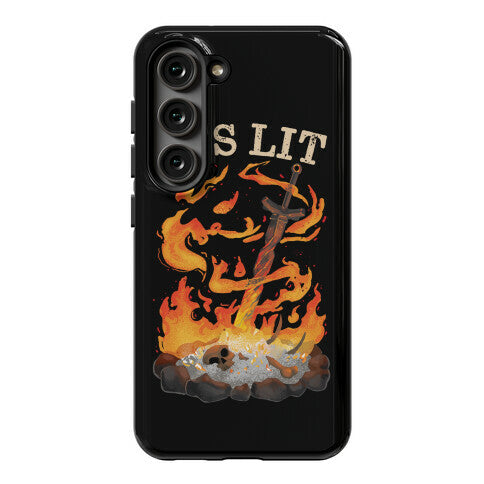 It's Lit Bonfire Phone Case