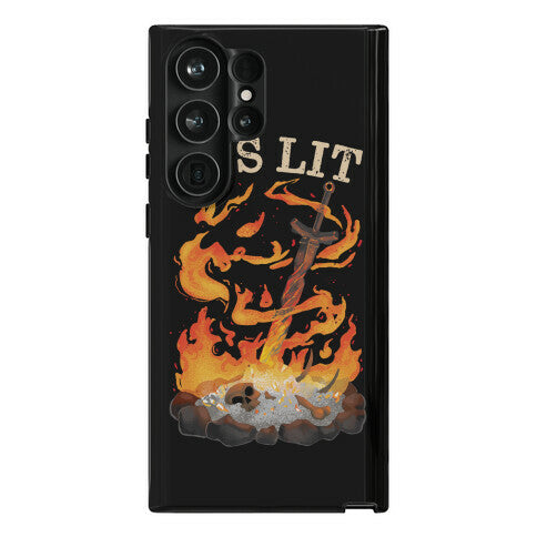 It's Lit Bonfire Phone Case