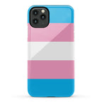 Trans Pride Flag Phone Case