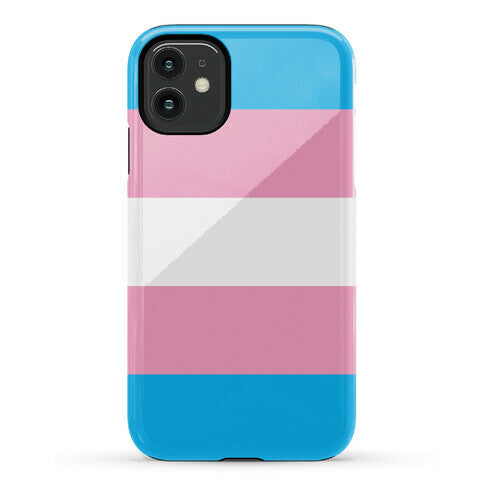 Trans Pride Flag Phone Case