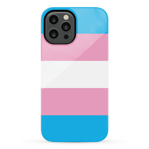 Trans Pride Flag Phone Case