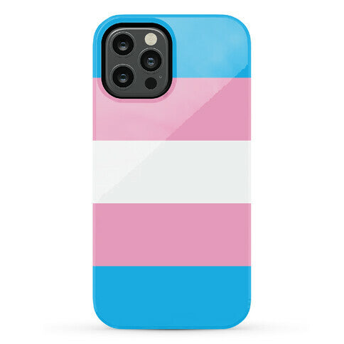 Trans Pride Flag Phone Case