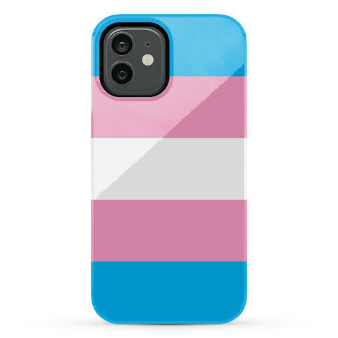 Trans Pride Flag Phone Case