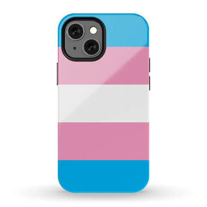 Trans Pride Flag Phone Case