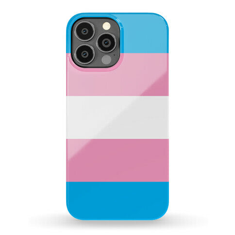 Trans Pride Flag Phone Case