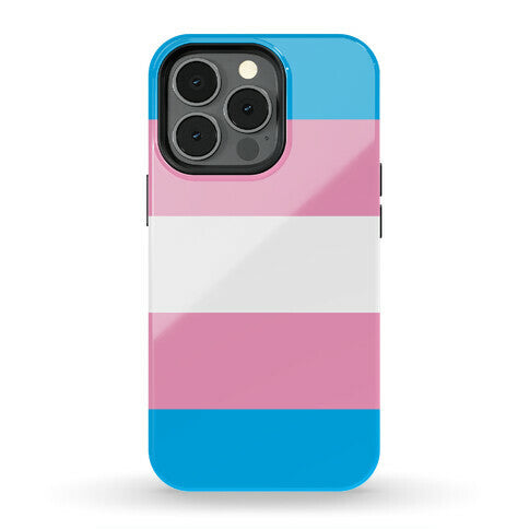 Trans Pride Flag Phone Case