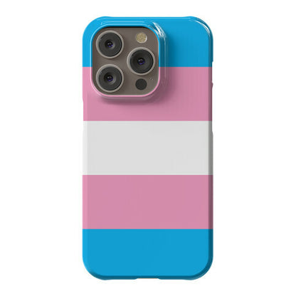 Trans Pride Flag Phone Case