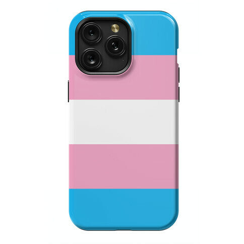Trans Pride Flag Phone Case