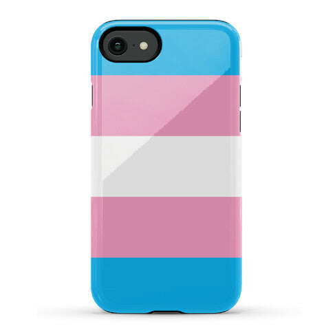 Trans Pride Flag Phone Case