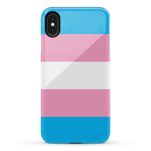 Trans Pride Flag Phone Case