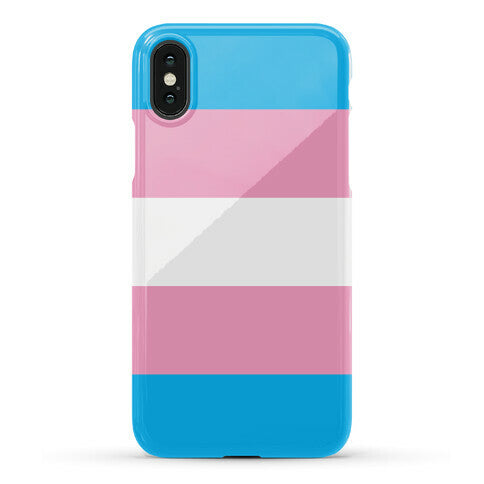 Trans Pride Flag Phone Case