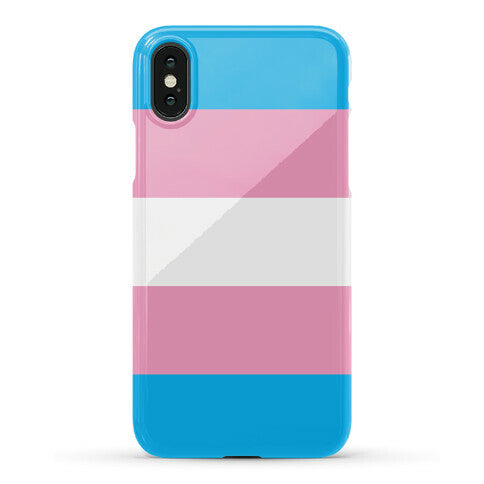 Trans Pride Flag Phone Case