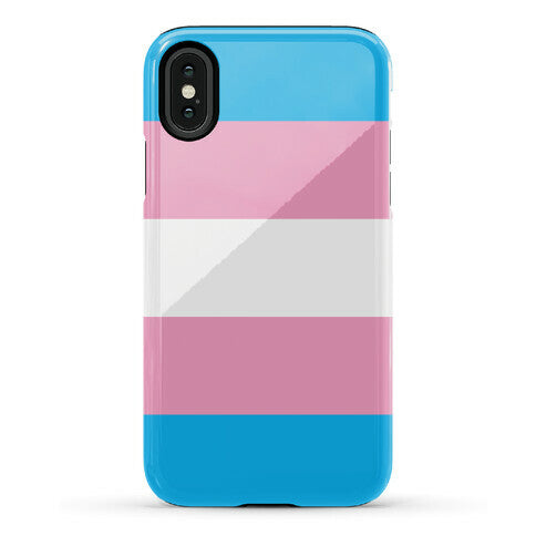 Trans Pride Flag Phone Case