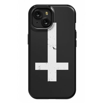 Upside Down Cross Phone Case