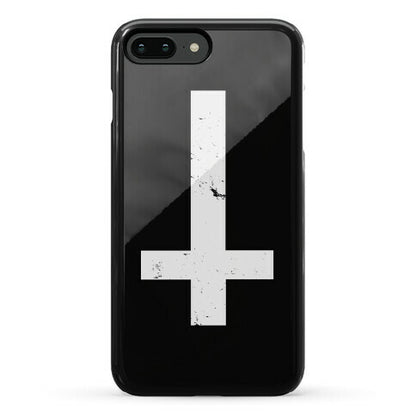 Upside Down Cross Phone Case