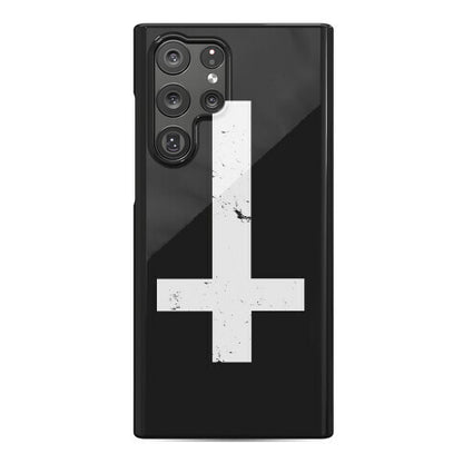 Upside Down Cross Phone Case