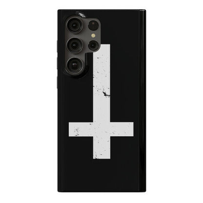 Upside Down Cross Phone Case