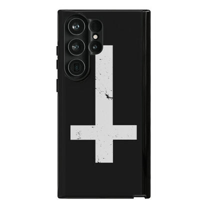 Upside Down Cross Phone Case