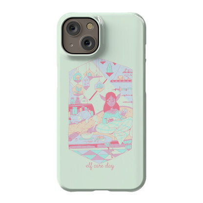 Elf Care Day Phone Case