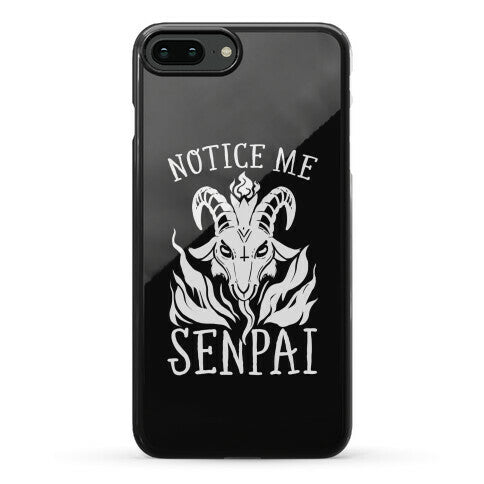 Notice Me Senpai! (Baphomet) Phone Case