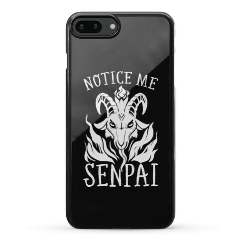 Notice Me Senpai! (Baphomet) Phone Case