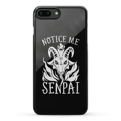 Notice Me Senpai! (Baphomet) Phone Case