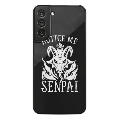 Notice Me Senpai! (Baphomet) Phone Case